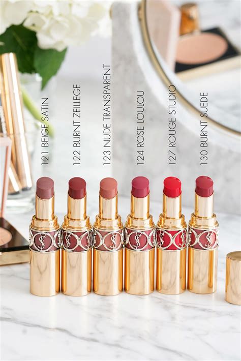 YSL Rouge Volupte • Lipstick Swatches 